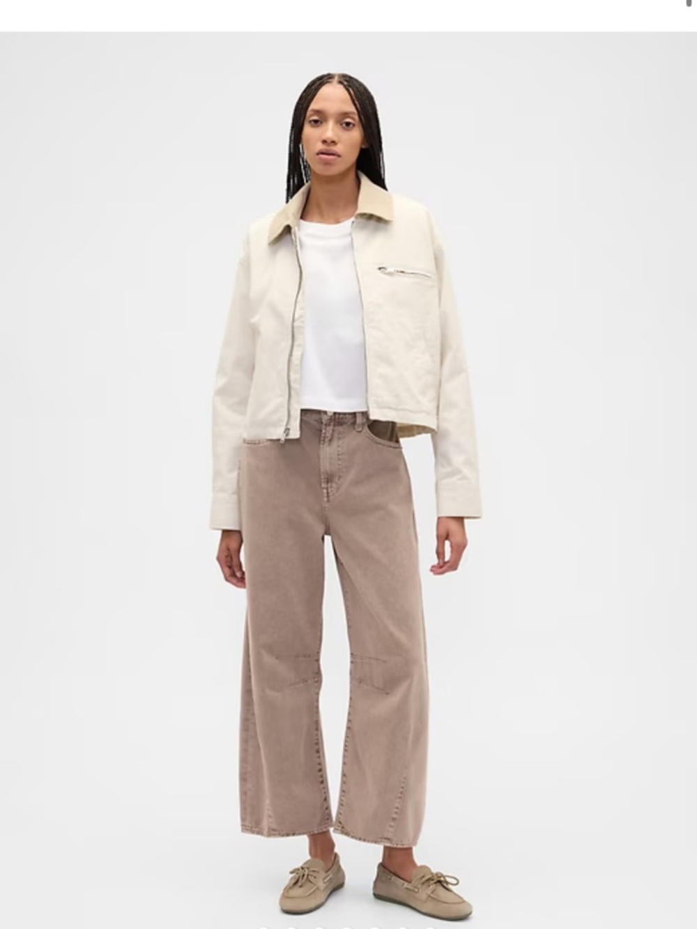 GAP horseshoe high rise pants